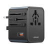 Usams CC309 25W Dual Type-C + USB Universal Travel Charger