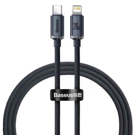 Baseus Crystal Shine Series 20W Type-C To iP Fast Charging Data Cable
