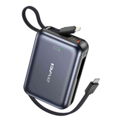 Awei C03 45W 20000mAh Dual Cables Fast Charging Power Bank