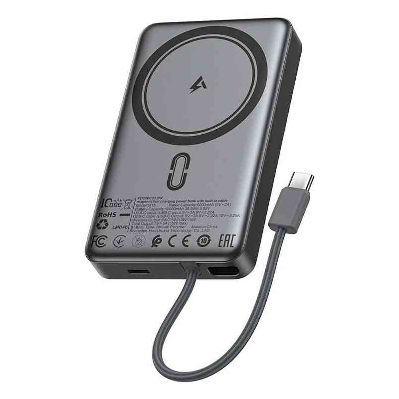 AceFast M18 22.5W 10000mAh Magnetic Wireless Power Bank