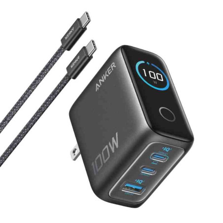 Anker PD 100W GaN 3-Port Fast Charger (B121B)