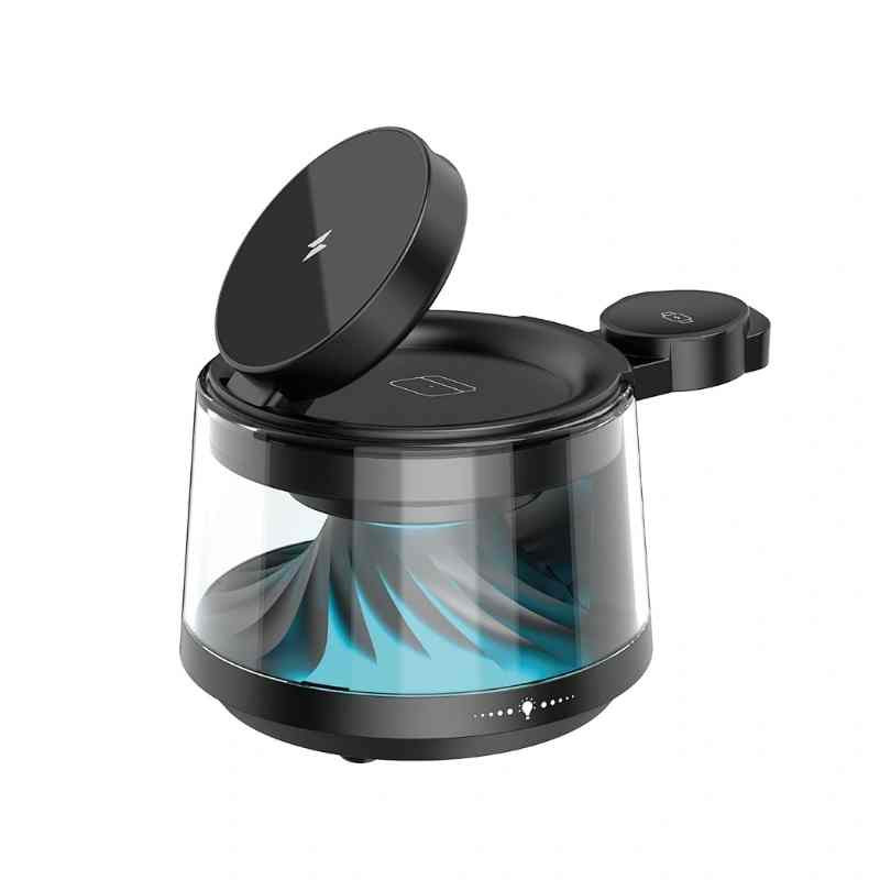 WiWU Wi-W039 Flow 5-in-1 Wireless Charger Speaker