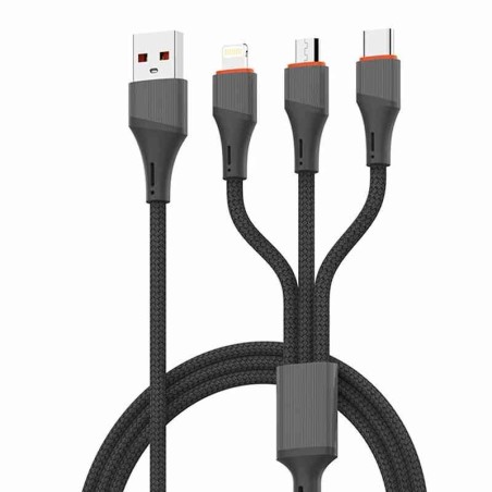 Ldnio LC96u 3-in-1 Fast Charging Data Cable