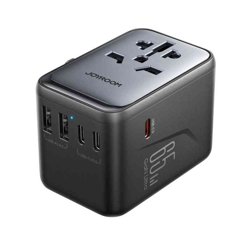 Joyroom JR-TCW02 65W 5-Port Universal Travel Adapter