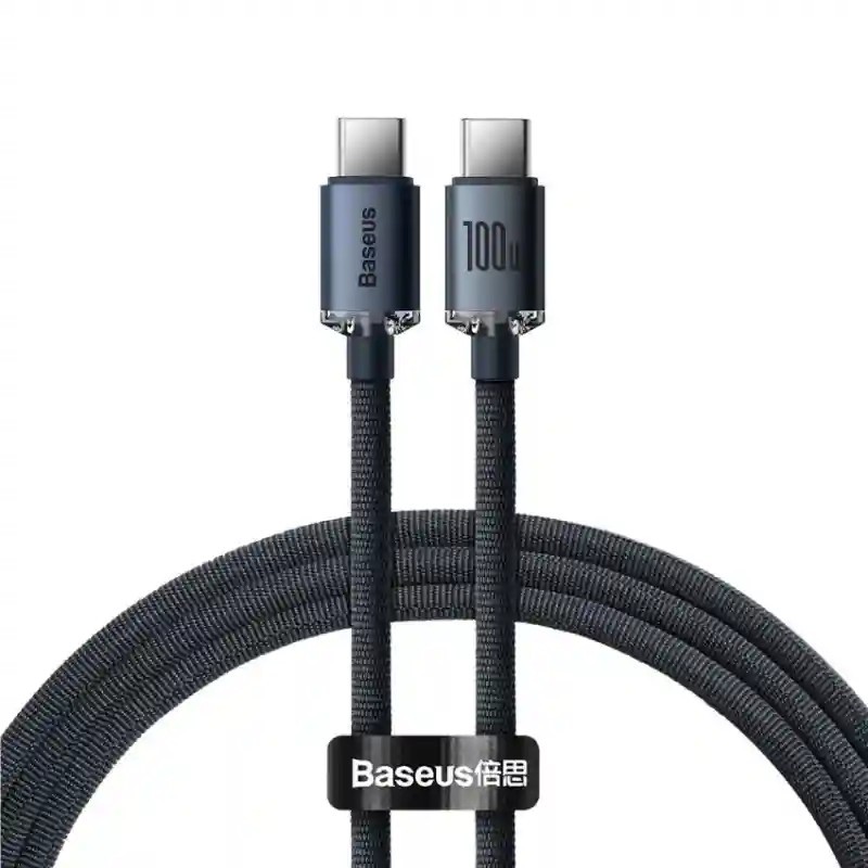 Baseus Crystal Shine Series 100W Type-C to Type-C Fast Charging Data Cable