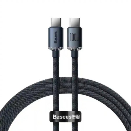 Baseus Crystal Shine Series 100W Type-C to Type-C Fast Charging Data Cable