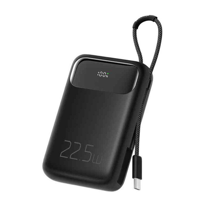 Mcdodo MC-324 22.5W 10000mAh Power Bank With Built-in Type-C Cable