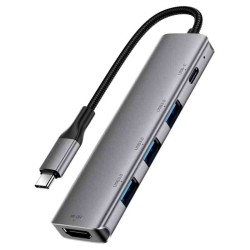 AceFast J16 5-in-1 USB-C Hub Docking Station