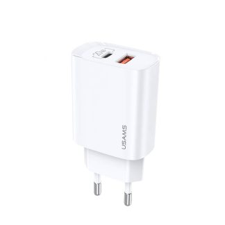 Usams US-CC121 20W QC+PD Fast Charger (EU)