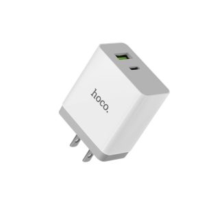 Hoco C24A 18W USB+Type-C Charger