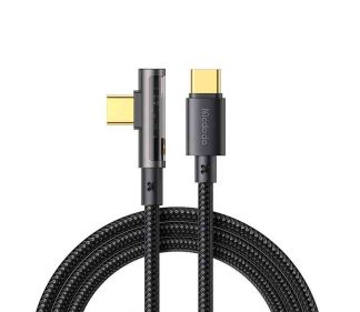 Mcdodo CA-340 90° PD 100W Type-C To Type-C Transparent Data Cable