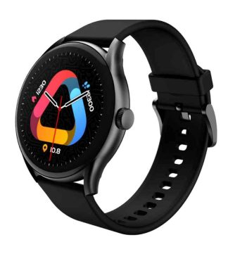 QCY Watch GT Amoled Calling Smart Watch (Black)