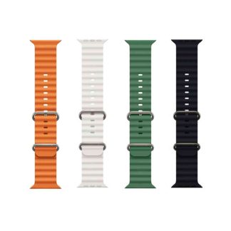 Ocean Silicone Strap For 42/44/45/49mm