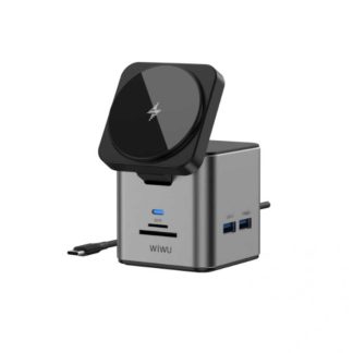 WiWU Wi-W025 Cube Hub 9-in-1 USB-C Docking