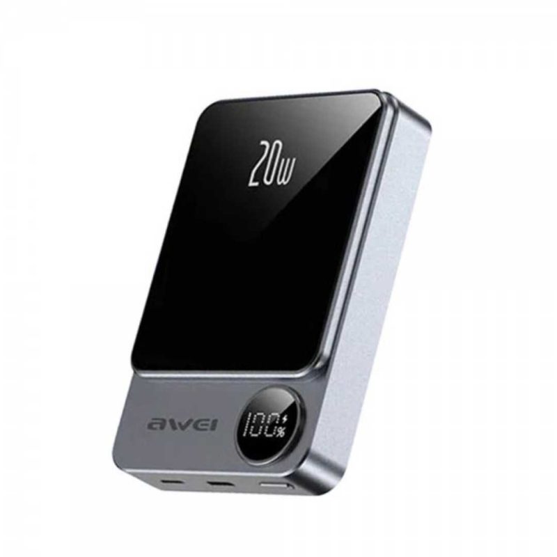 Awei P39K 20W 10000mAh Magnetic Wireless Power Bank