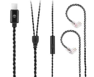 TRN A1 Type-C Earphone Cable QDC Pin With Mic
