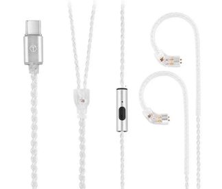 TRN A7 Type-C Earphone Cable QDC Pin With Mic