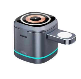 WiWU Wi-W024 RUBIK'S CUBE 3-in-1 Wireless Charger