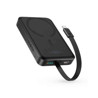 Baseus 30W 10000mAh Magnetic Wireless Fast Charge Power Bank (Black)