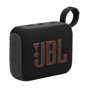 JBL GO 4 Portable Waterproof Bluetooth Speaker (Black)