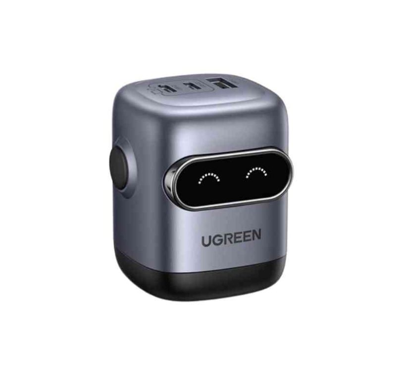 Ugreen X662 65W QPai 3-Port Robot GaN Fast Charge Adapter