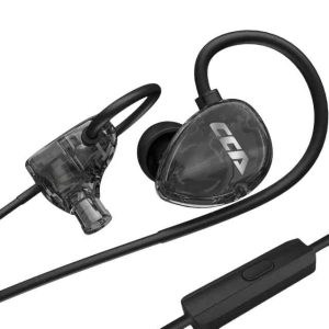 CCA CSA In-Ear Dynamic Earphone (Black)