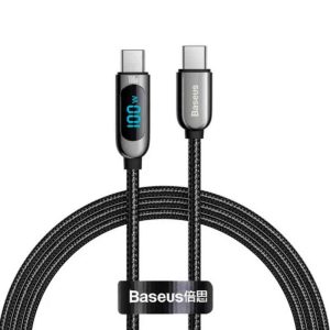 Baseus 100W Display Type-C To Type-C Fast Charging Data Cable