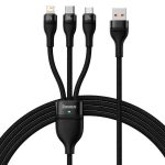 Baseus Flash Series II 100W One-For-Three Fast Charging Data Cable