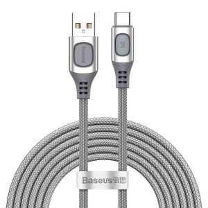 Baseus Flash Series 5A USB To Type-C Fast Charging Cable (Grey)