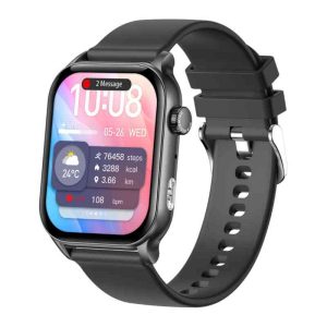 Colmi P78 Amoled Calling Smart Watch (Black)