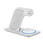 WiWU Wi-W020 15W 3-in-1 Wireless Charger