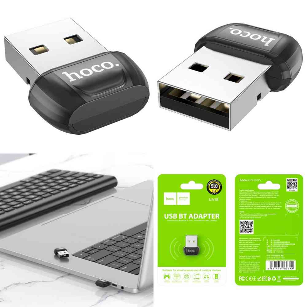 Hoco UA18 USB Bluetooth Adapter (1)