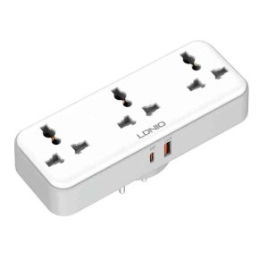 Ldnio SC3317 2500W Universal Outlet Rotatable Plug Power Socket