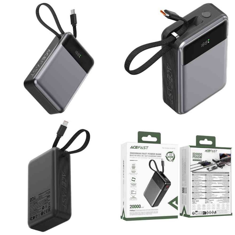 AceFast M21 PD65W 20000mAh Fast Charging Power Bank-1