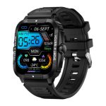 Colmi P76 3ATM Waterproof Calling Smartwatch (Black)