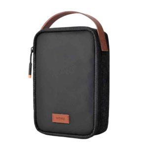 WiWU Minimal Tech Pouch Bag (Black)