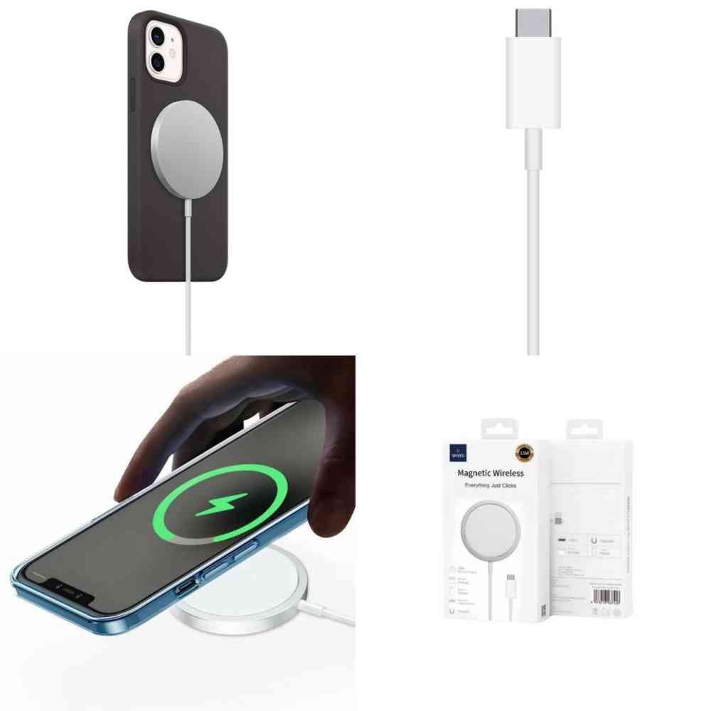 WiWU Wi-W009 15W Solar Magnetic Wireless Charger