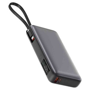 AceFast M22 PD130W 20000mAh Fast Charging Power Bank With Built-in Cable