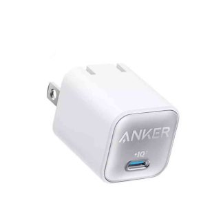 Anker 511 Charger (Nano 3 30W) Fast Charge Adapter (A2147)-White