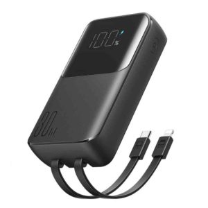 Joyroom JR-PBC06 PD 30W 10000mAh Dual Cables Mini Power Bank