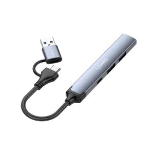 Ldnio DS-64C 4-in-1 USB/Type-C Hub Adapter