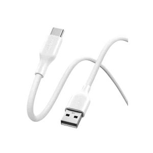 Oraimo RobustLine 2A Ultra Durable Fast Charging Cable (White Type-C)