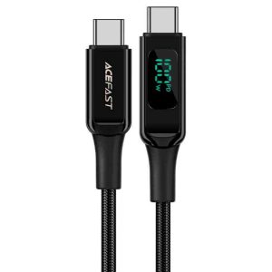 AceFast C6-03 100W Digital Display USB-C To USB-C Data Cable