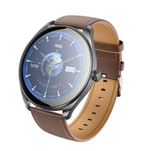 Hoco Y22 Amoled Calling Sports Smart Watch (Black)