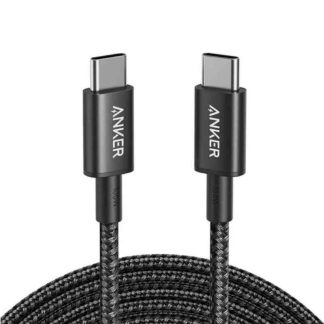 Anker A8756 100W USB-C To USB-C Fast Charging Data Cable (Black)