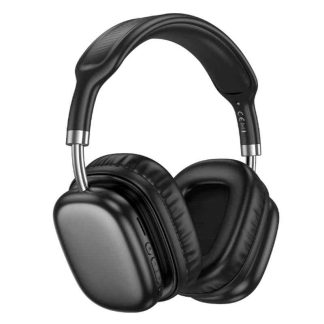 Hoco W52 Hi-Fi Over-Ear Wireless Headphones (Black)
