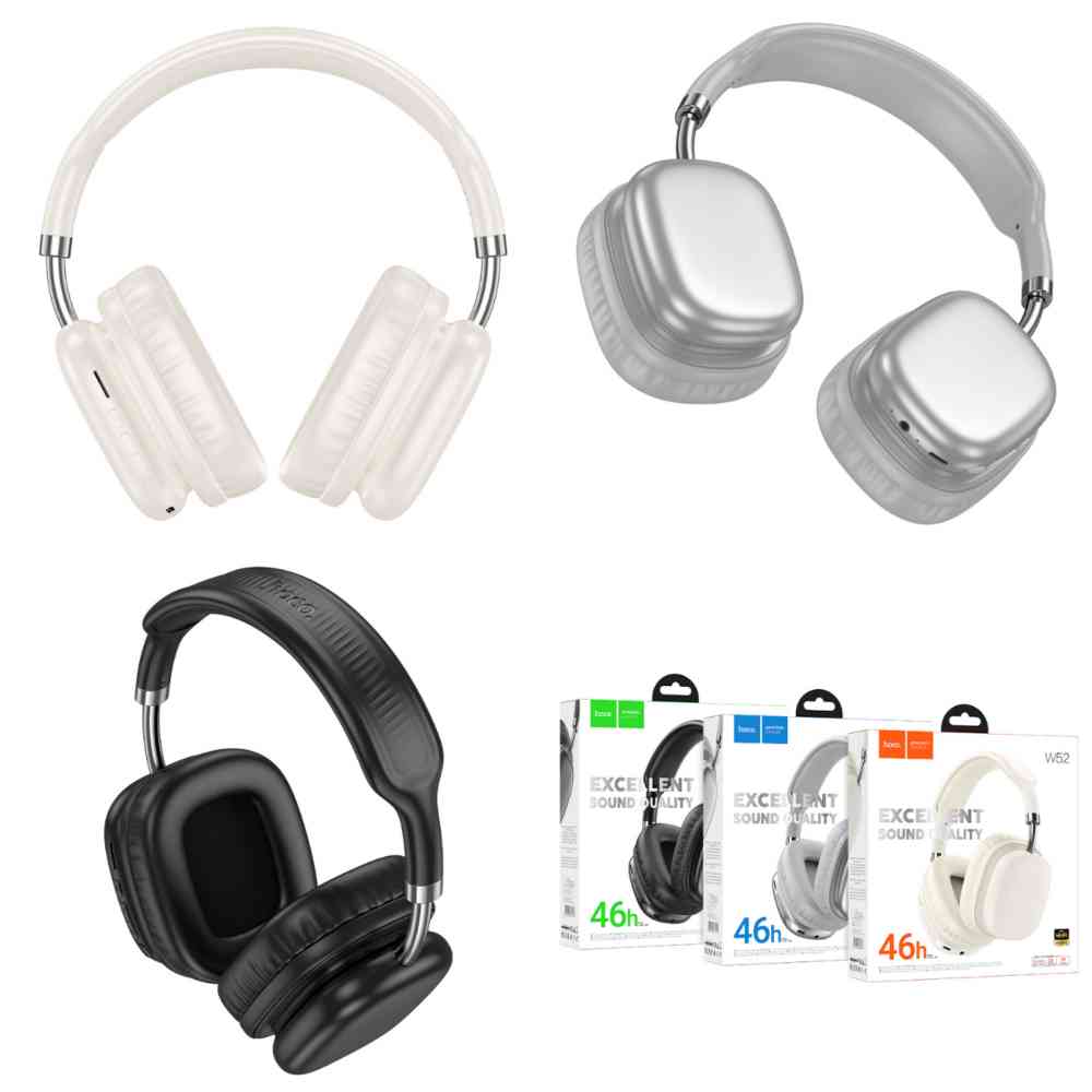 Hoco W52 Hi-Fi Over-Ear Wireless Headphones