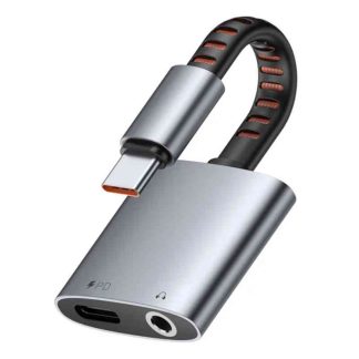 Mcdodo CA-312 Port Tune 2-in-1 Charging & Audio Adapter