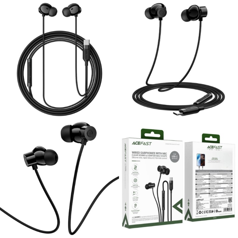 AceFast L10 In-Ear Silicone Wired Type-C Earphone