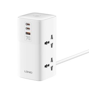 Ldnio SC4383 2500W Tower Extension Power Socket